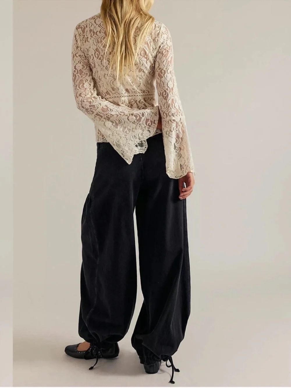 Free People Lotus Balloon Jeans #2587